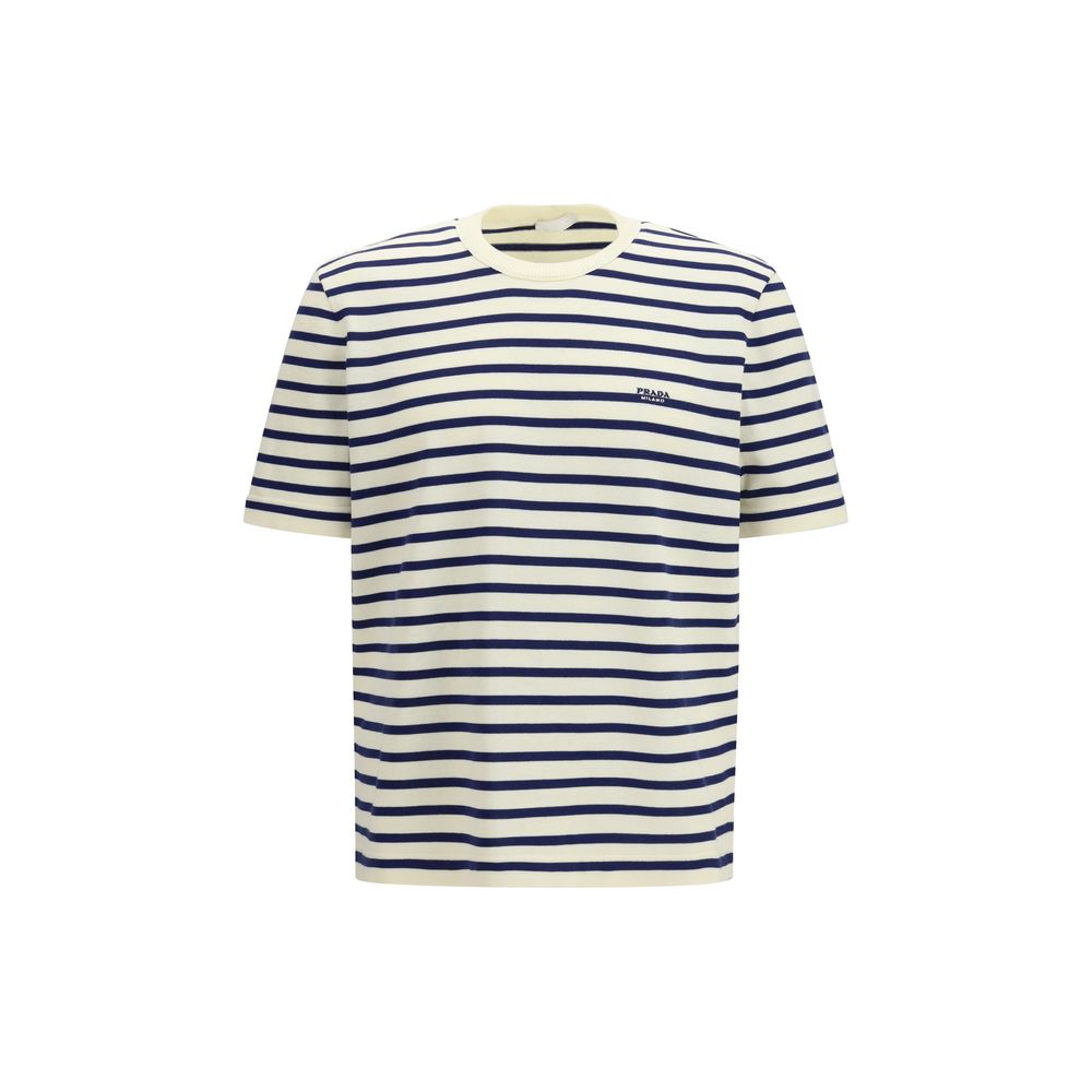 Prada Blauer Baumwoll-Sweatshirt