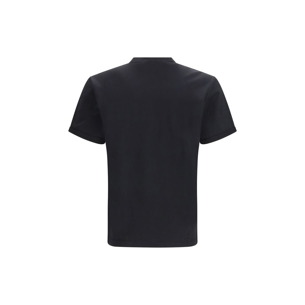 Dolce & Gabbana Schwarzes Baumwoll-T-Shirt