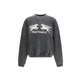Represent Grauer Baumwollpullover