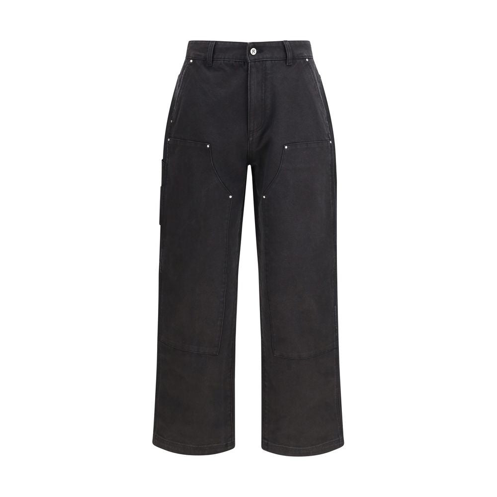 Represent Schwarze Baumwoll-Freizeithose