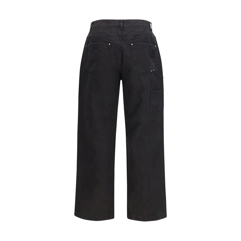 Represent Schwarze Baumwoll-Freizeithose