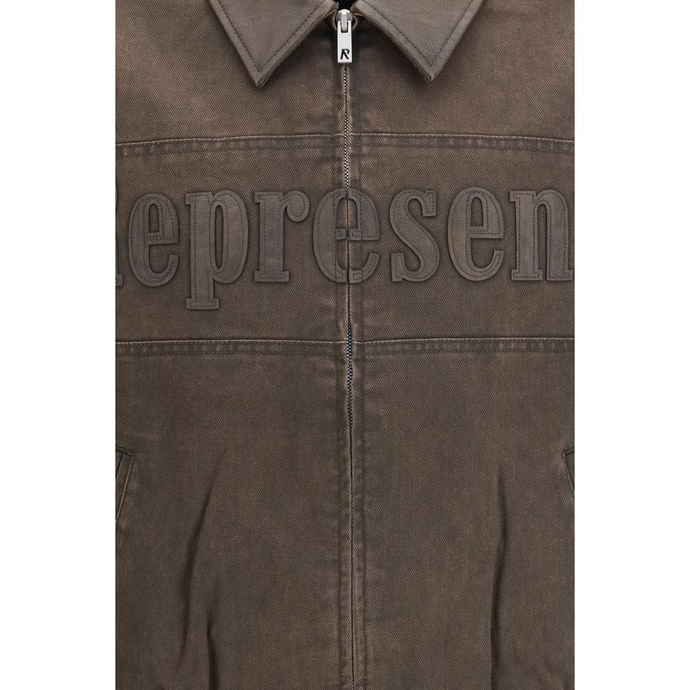 Represent Brauner Baumwoll-Bomber