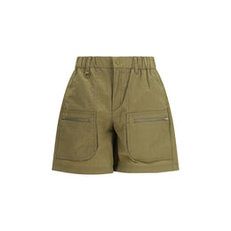 LAMINAR Zweifarbige Polyester-Bermudashorts