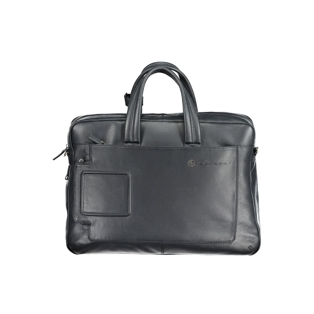 Piquadro Blu Leder Aktentasche Herren