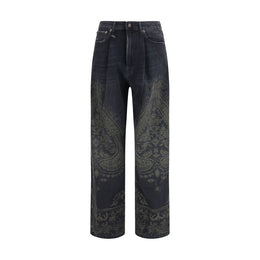 R13 Schwarze Baumwolljeans Denim