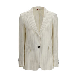 Max Mara Beige Leinenblazer