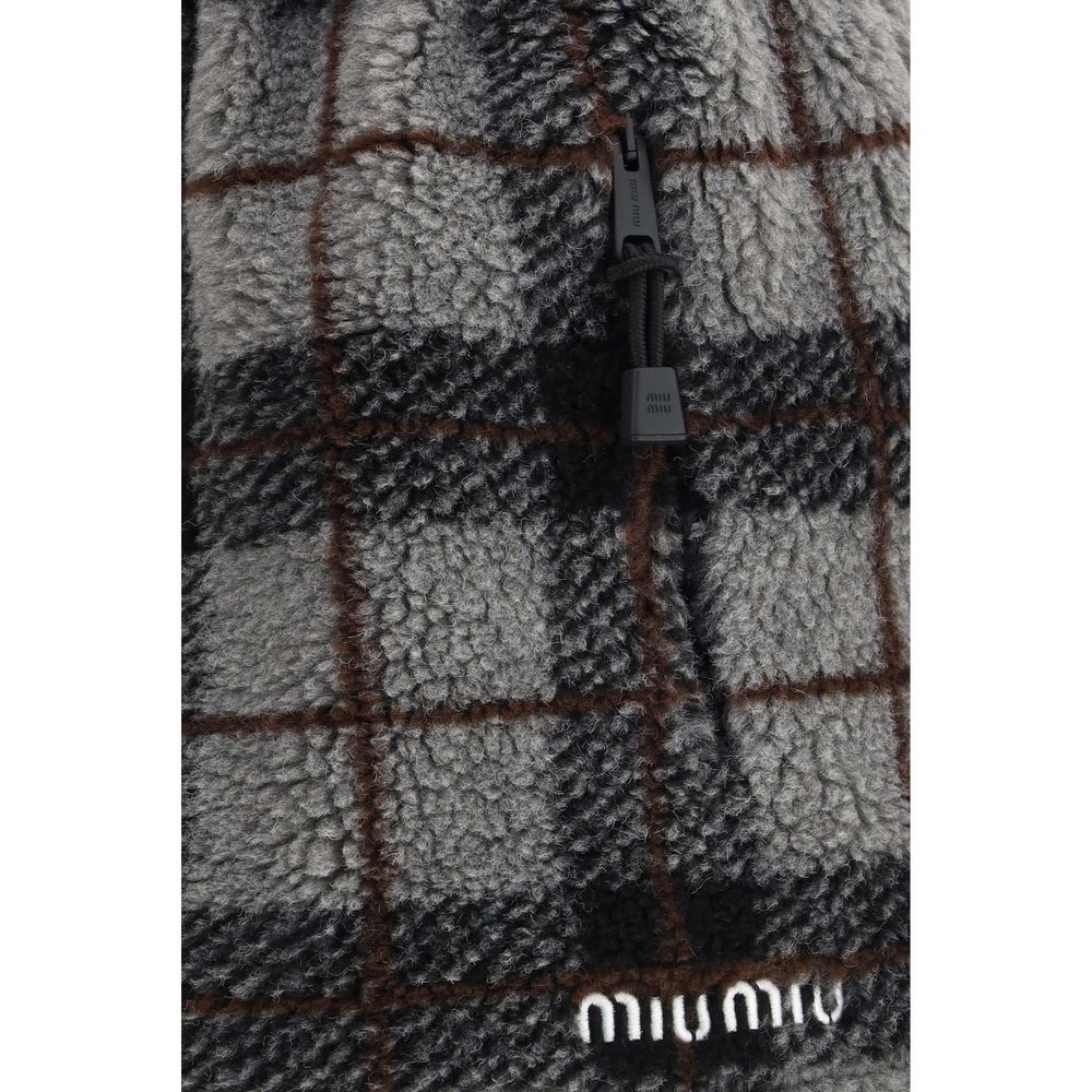 Miu Miu Mehrfarbiger Minirock aus Nylon