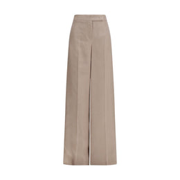 Max Mara Beige Seidenhose