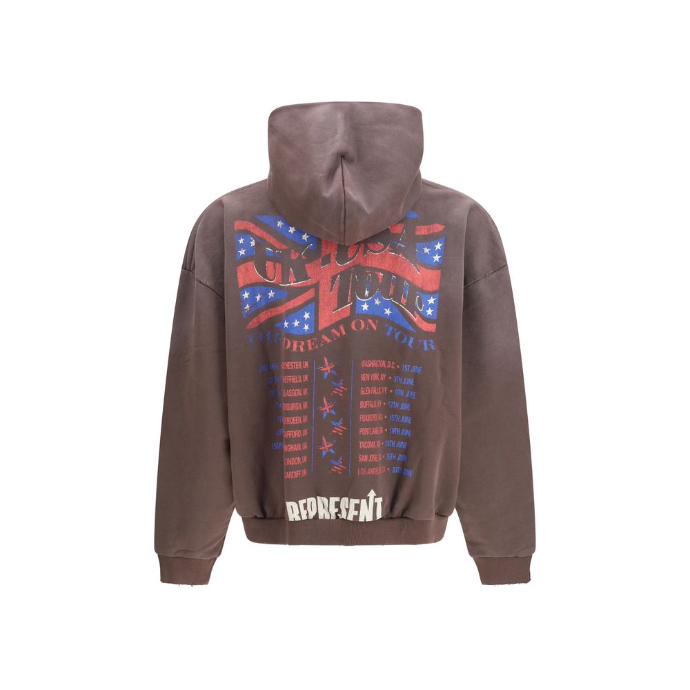 Represent Brauner Baumwoll-Sweatshirt