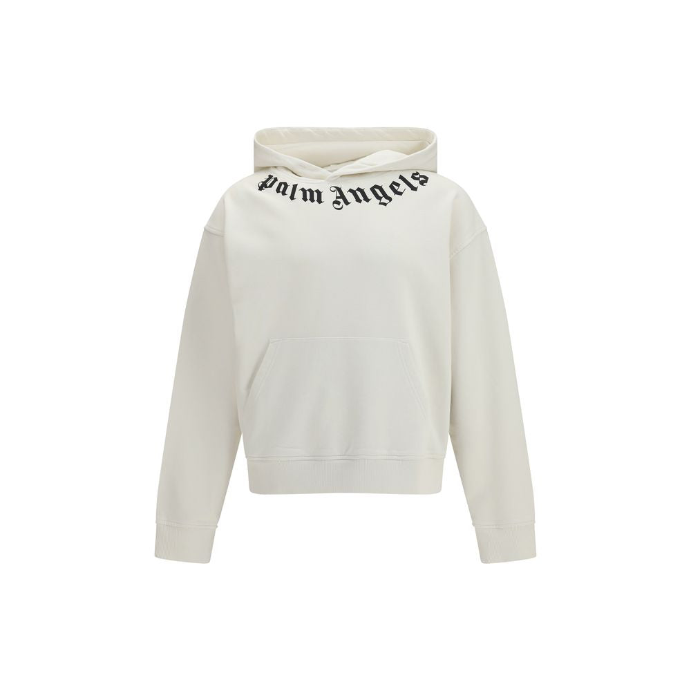 Palm Angels Weißes Baumwoll-Sweatshirt