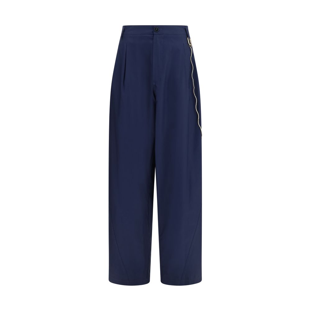 Darkpark Blaue Baumwoll-Freizeithose