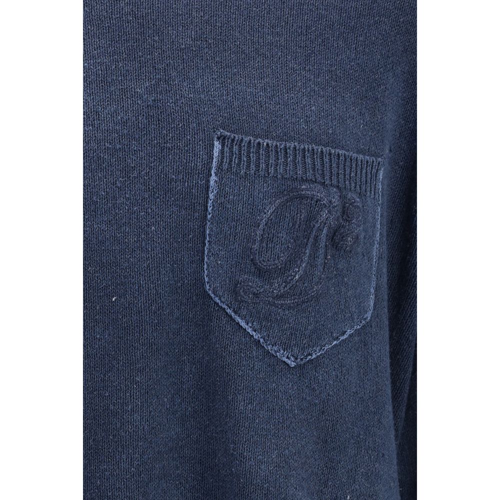 Dsquared² Blauer Polyester-Sweatshirt