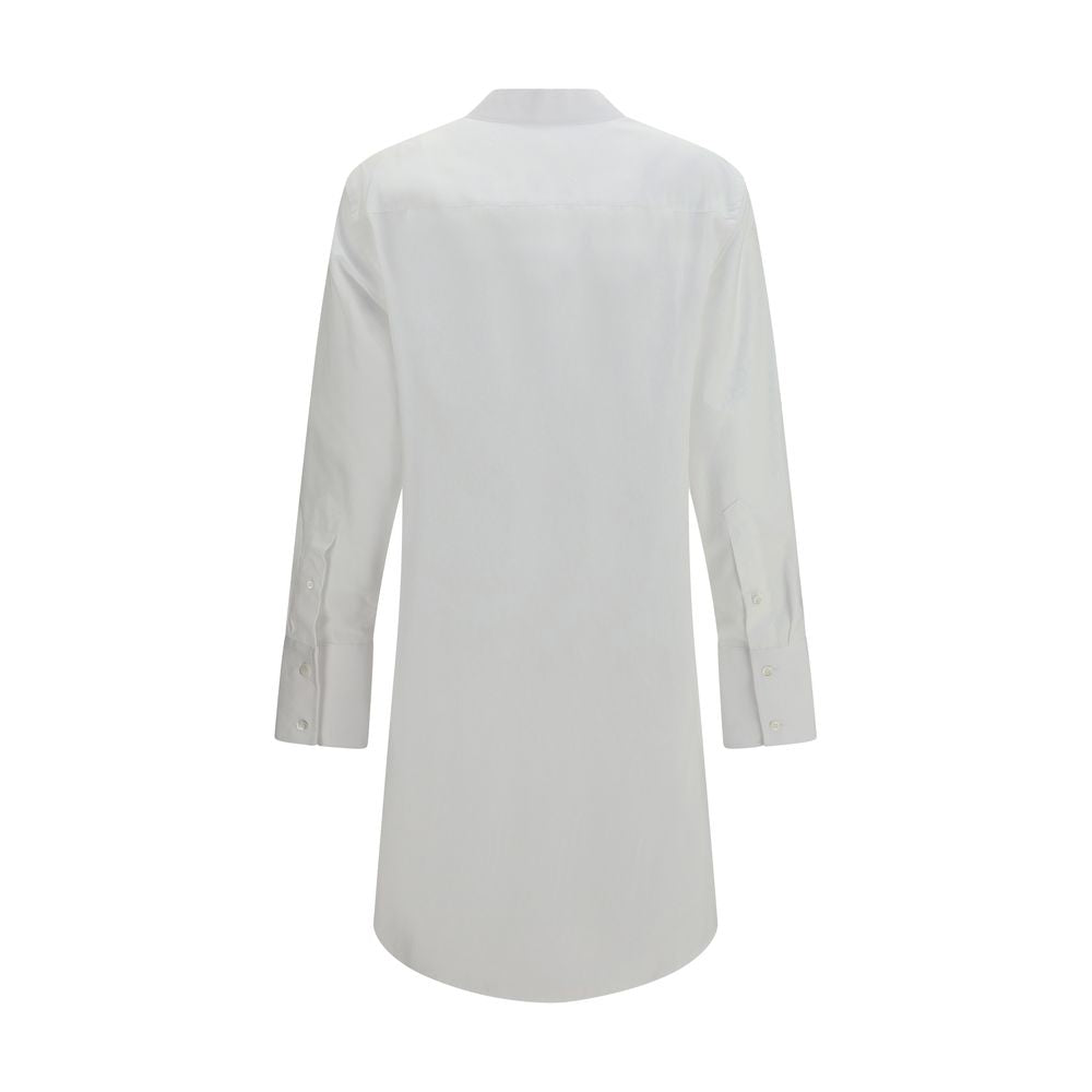 Maison Margiela Weißes Baumwoll-Freizeitkleid