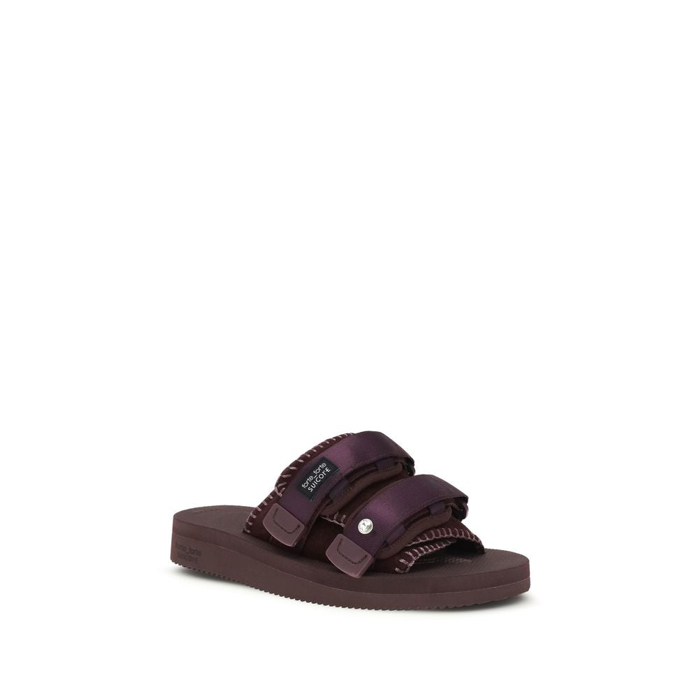 Forte_Forte Violette Sandalen aus Polyester