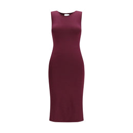 SA SU PHI Langes Seidenkleid in Lila