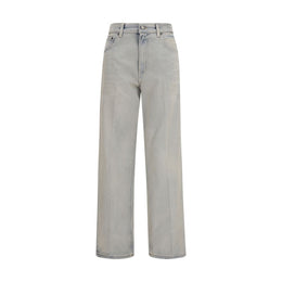 Haikure Blaue Baumwolljeans im Relaxed Fit