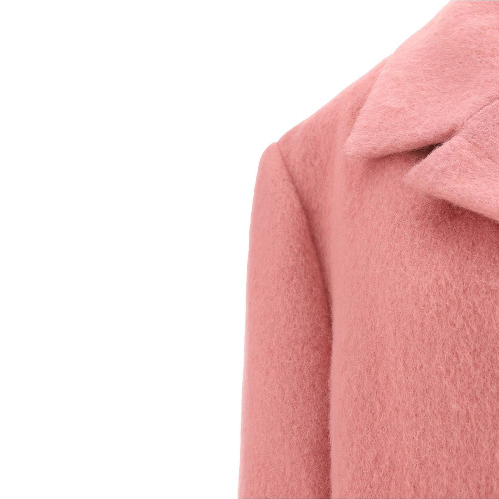 Jil Sander Mehrfarbiger Mohair-Mantel