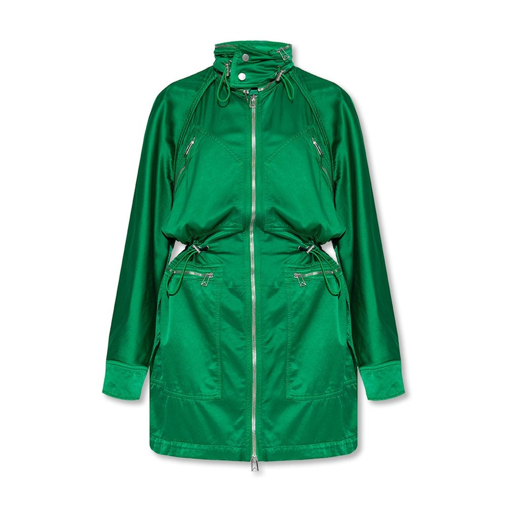 Bottega Veneta Zweifarbiger Baumwollparka