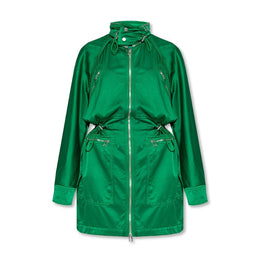 Bottega Veneta Zweifarbiger Baumwollparka