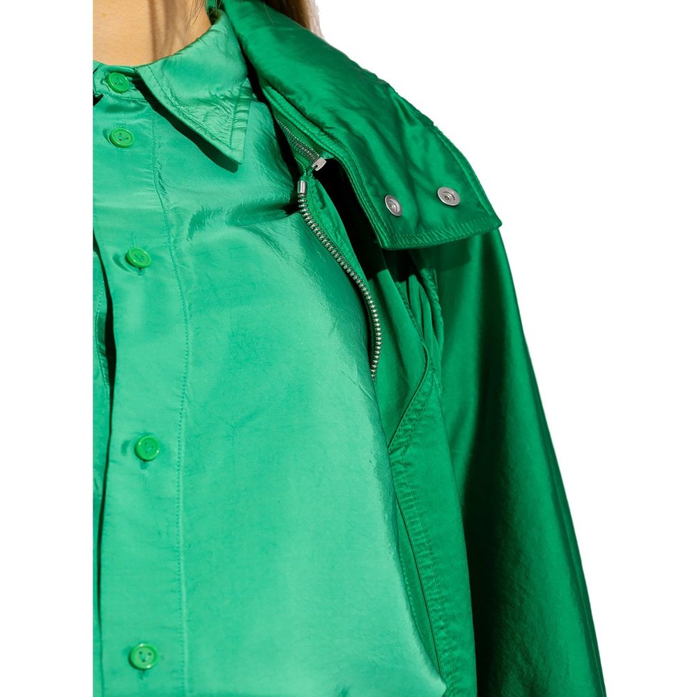 Bottega Veneta Zweifarbiger Baumwollparka