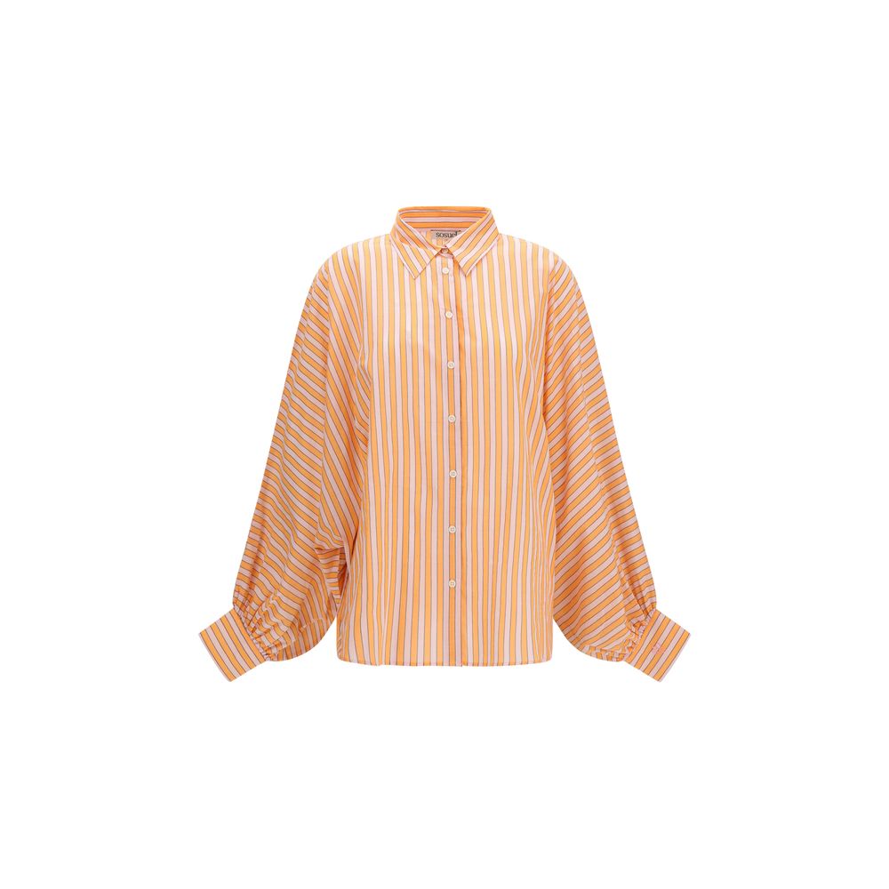 SOSUE Orange Cotton Shirt