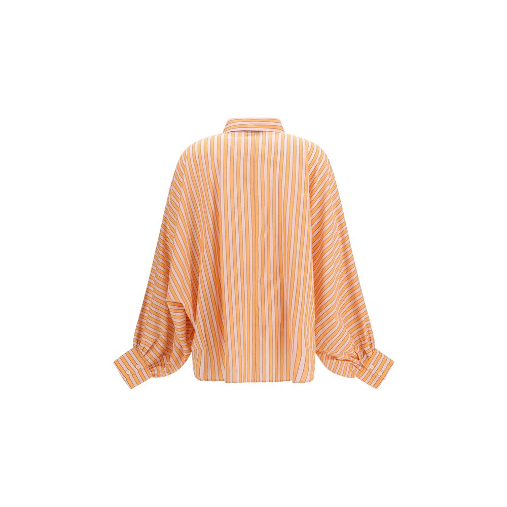 SOSUE Orange Cotton Shirt