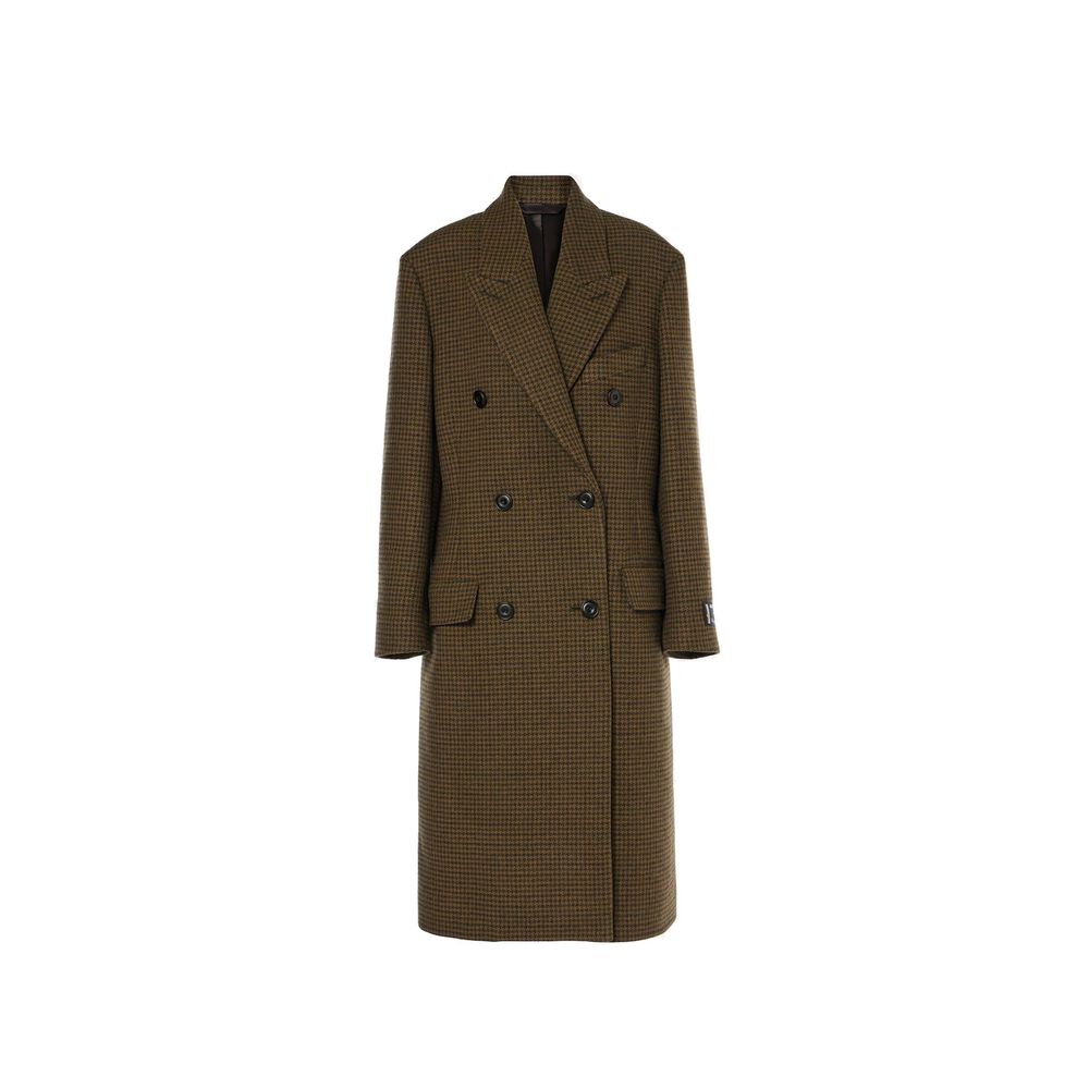Acne Studios Mantel aus braunen Fasern