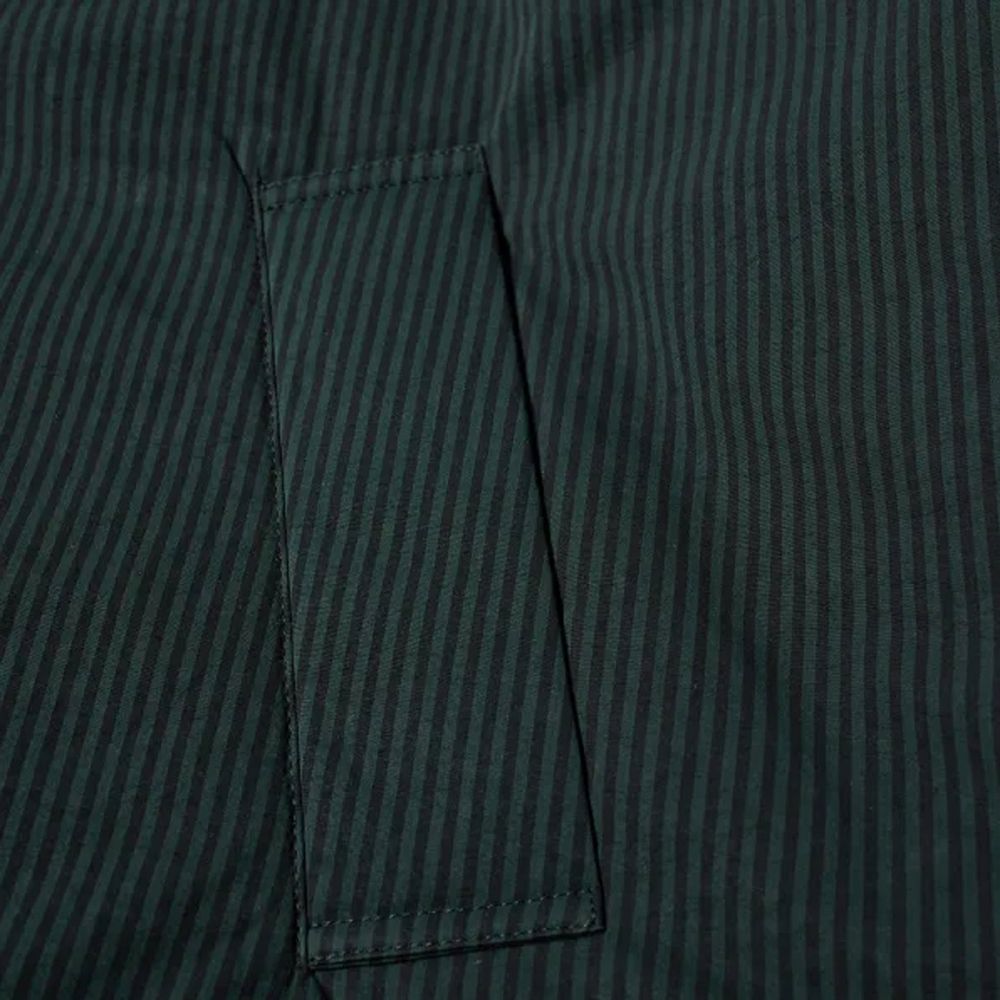 Balenciaga Schwarze Baumwolljacke in voller Länge