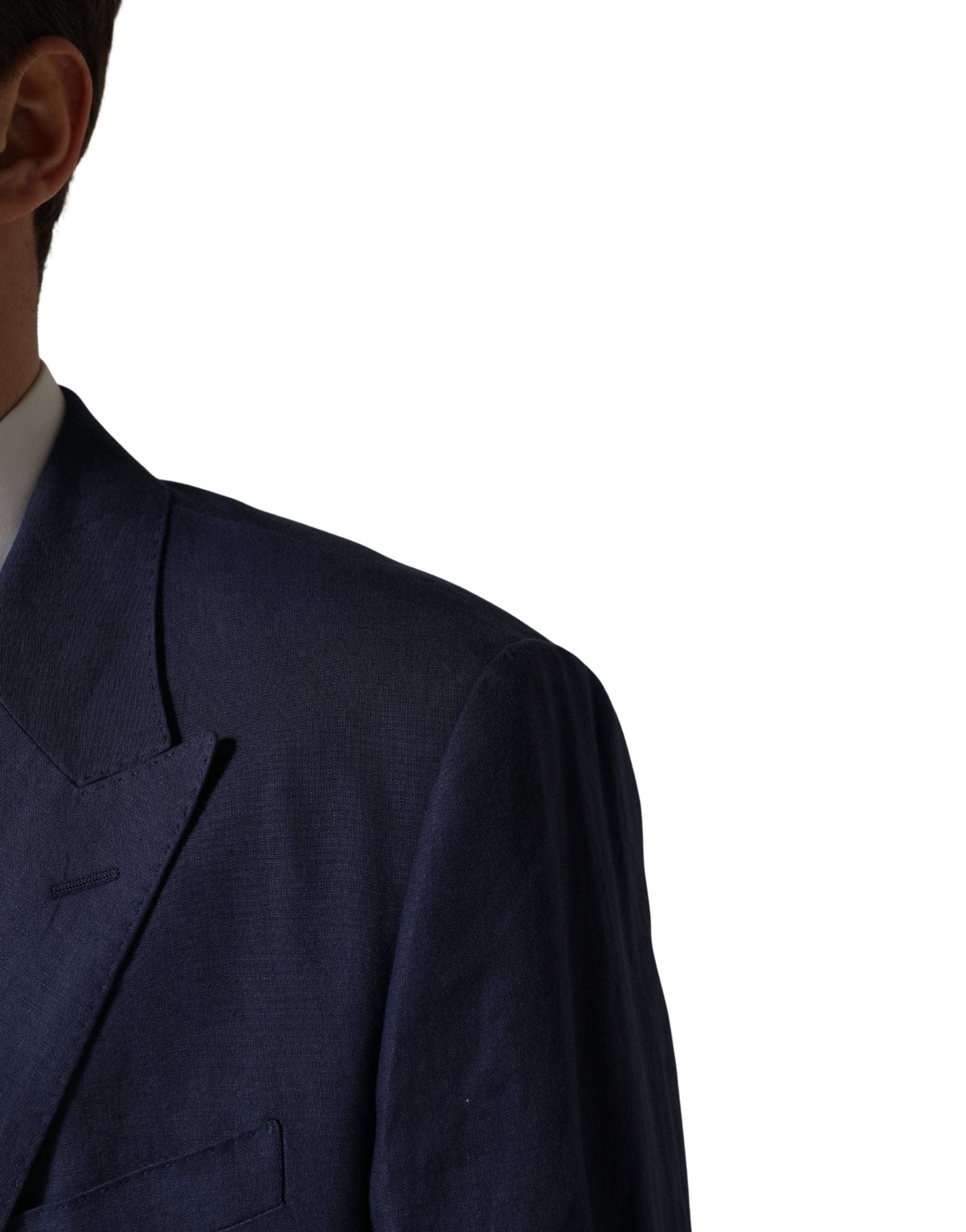 Dolce & Gabbana Blauer Sakko mit 2 Knöpfen