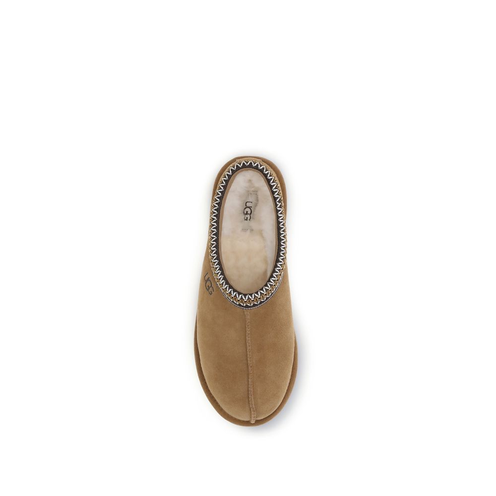 UGG Beige Leder Mules
