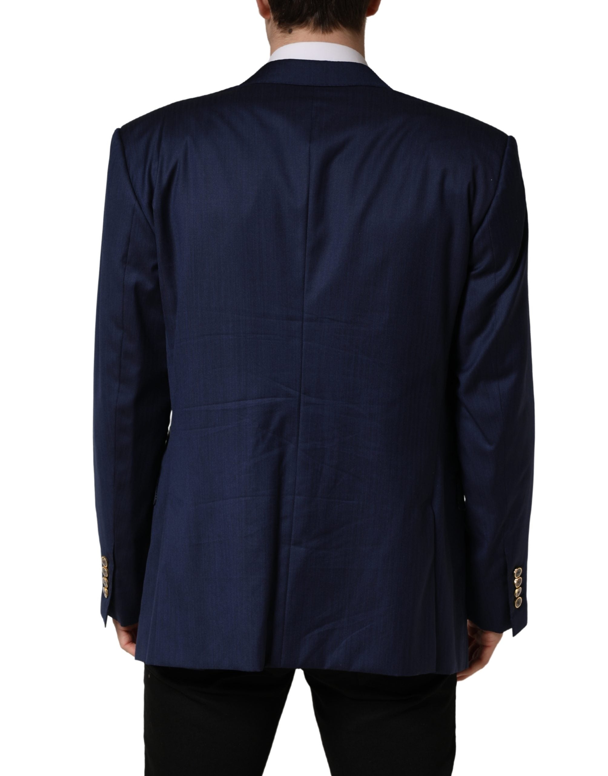 Dolce & Gabbana Blauer Sakko mit 2 Knöpfen