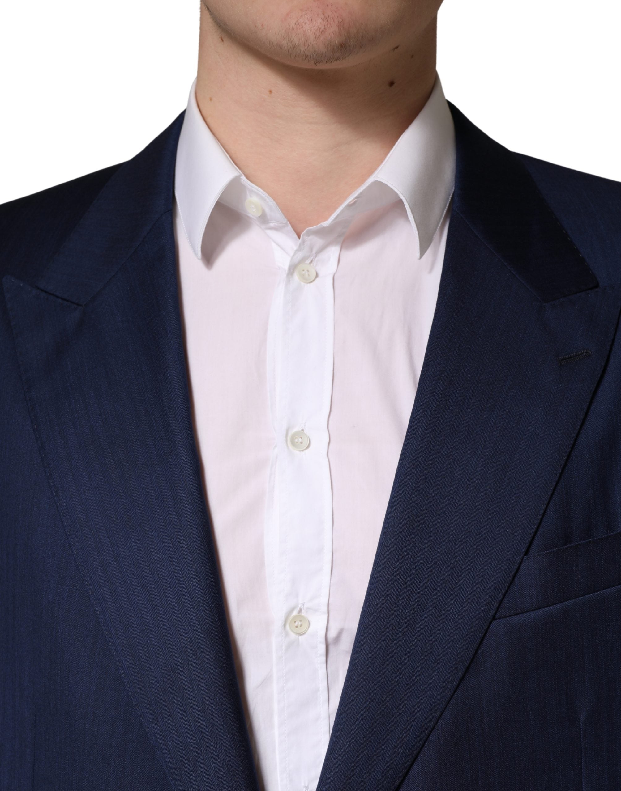 Dolce & Gabbana Blauer Sakko mit 2 Knöpfen