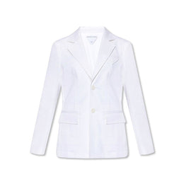 Bottega Veneta Weißer Baumwollblazer