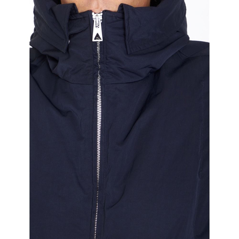 Bottega Veneta Blauer Mantel aus Polyamid