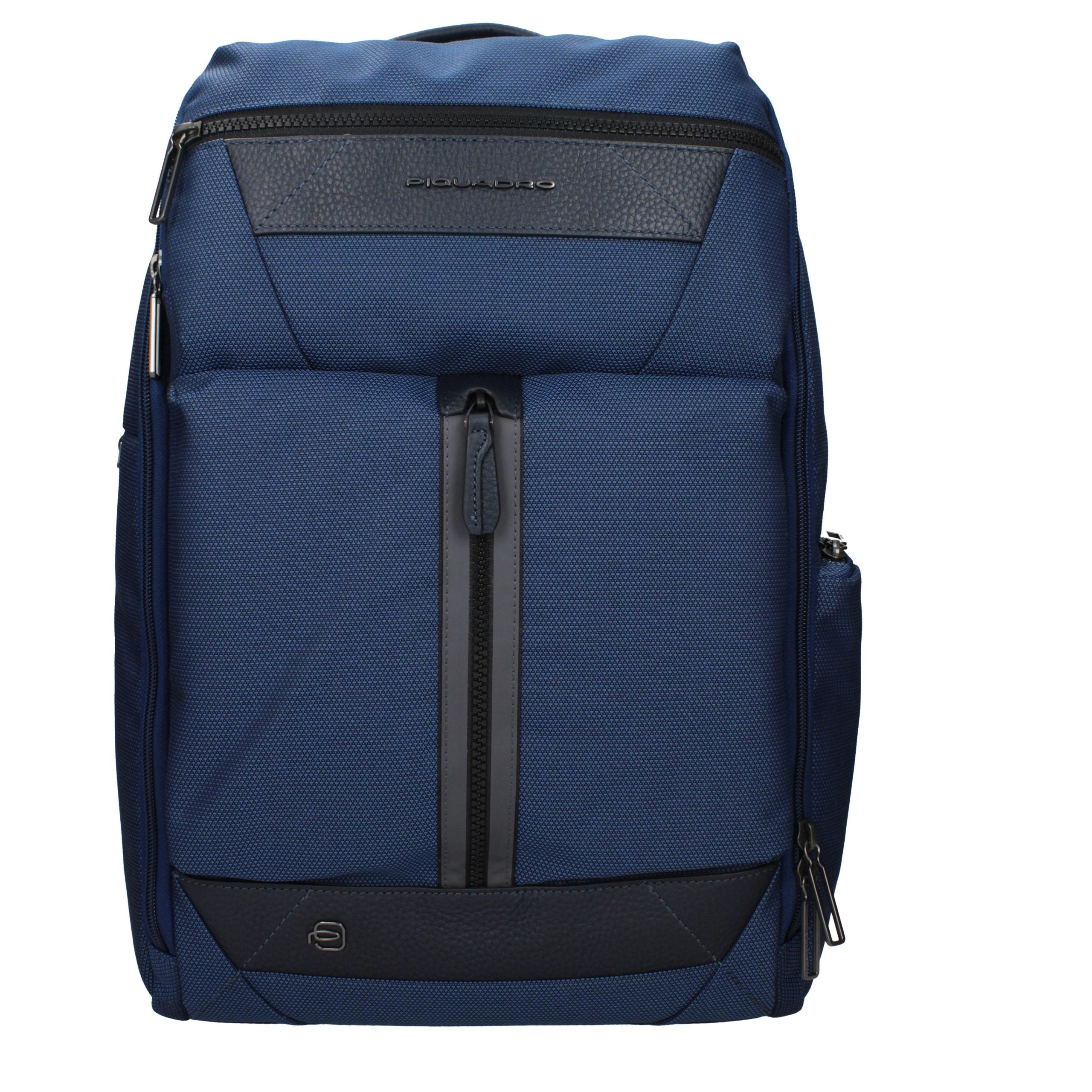 Piquadro Blauer Stoffrucksack