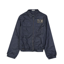Dior Blaue Shell-Jacke aus Polyamid