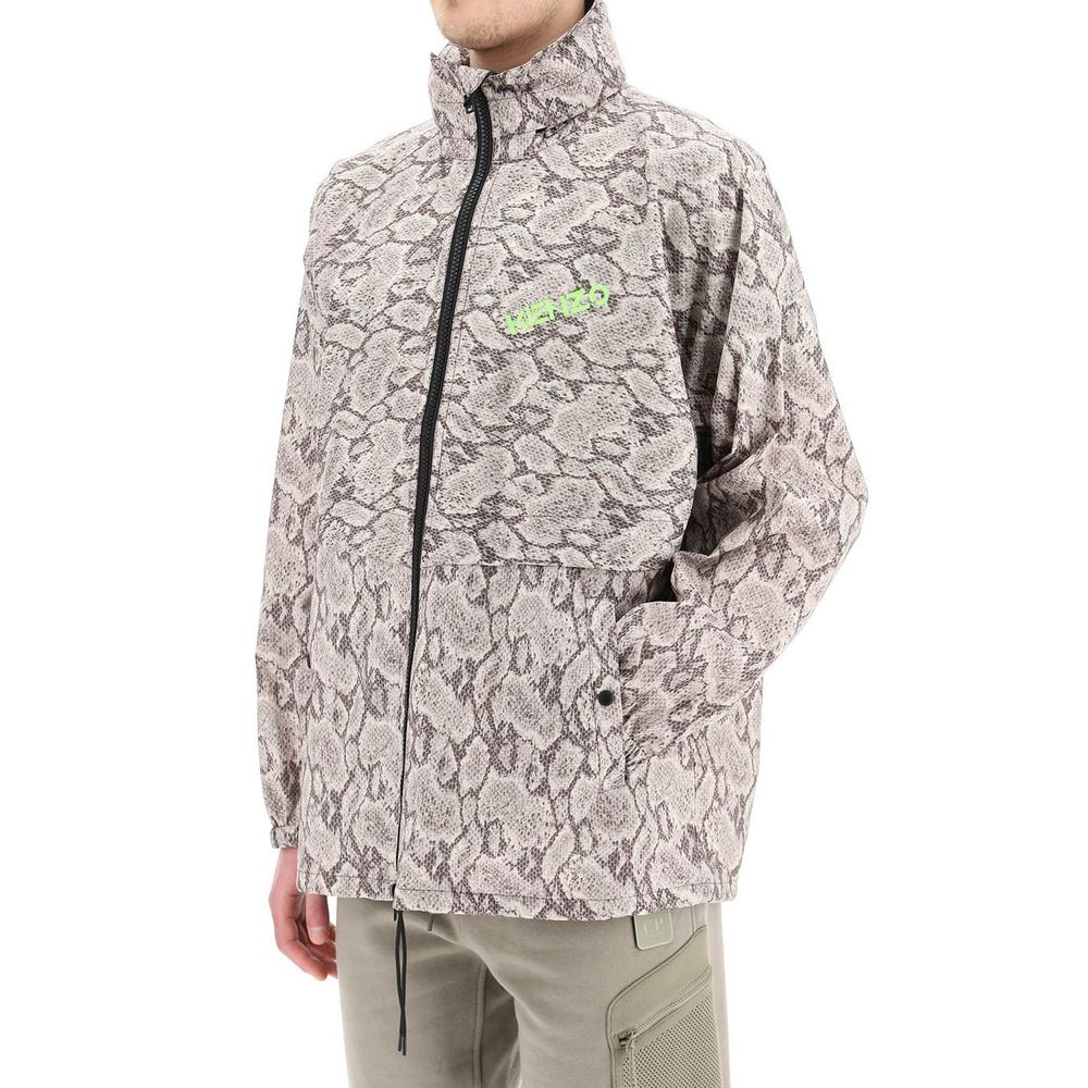 Kenzo Beige Polyester Shell Jacke