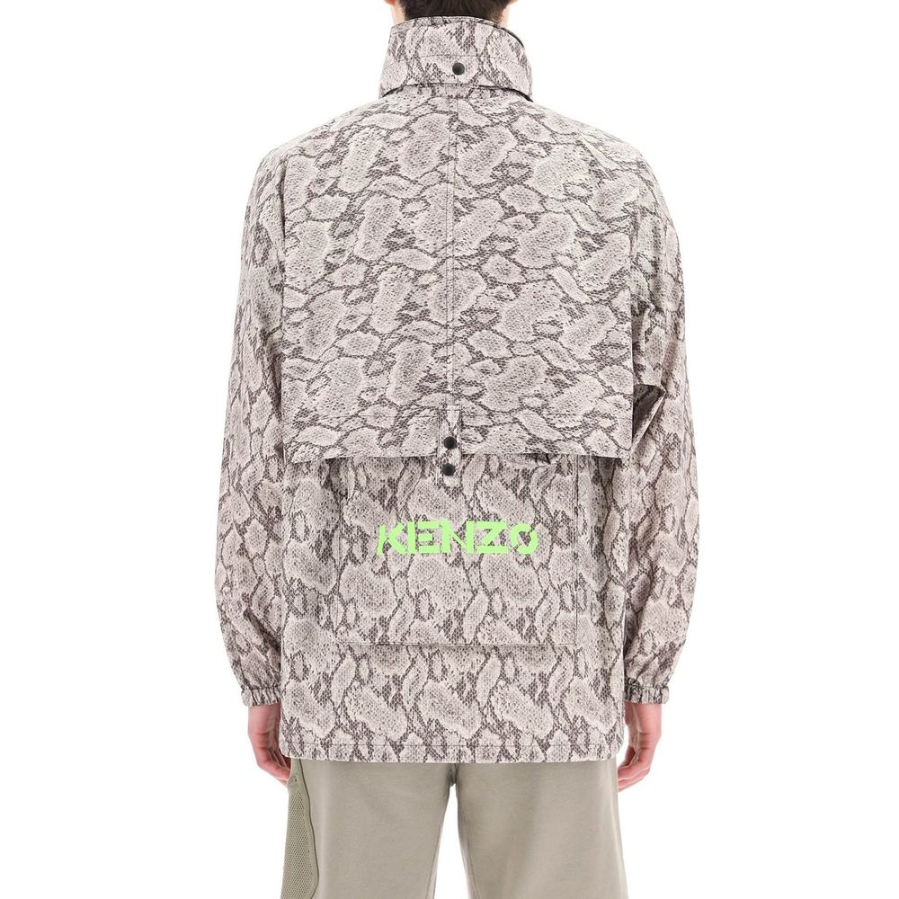 Kenzo Beige Polyester Shell Jacke