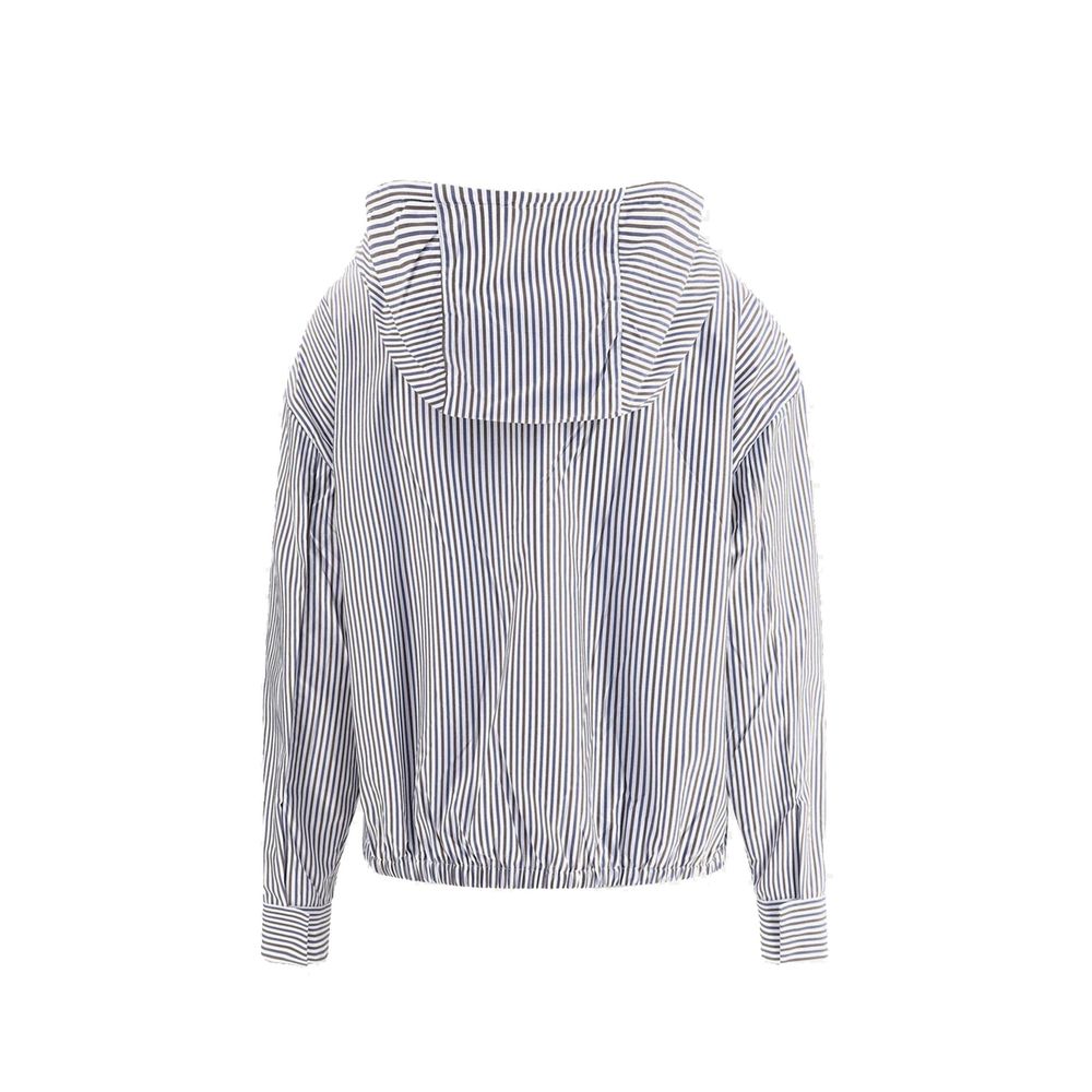 Prada Blauer Bomber aus Polyamid