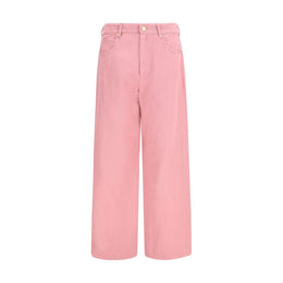 'S Max Mara Mehrfarbige Baumwoll-Freizeithose