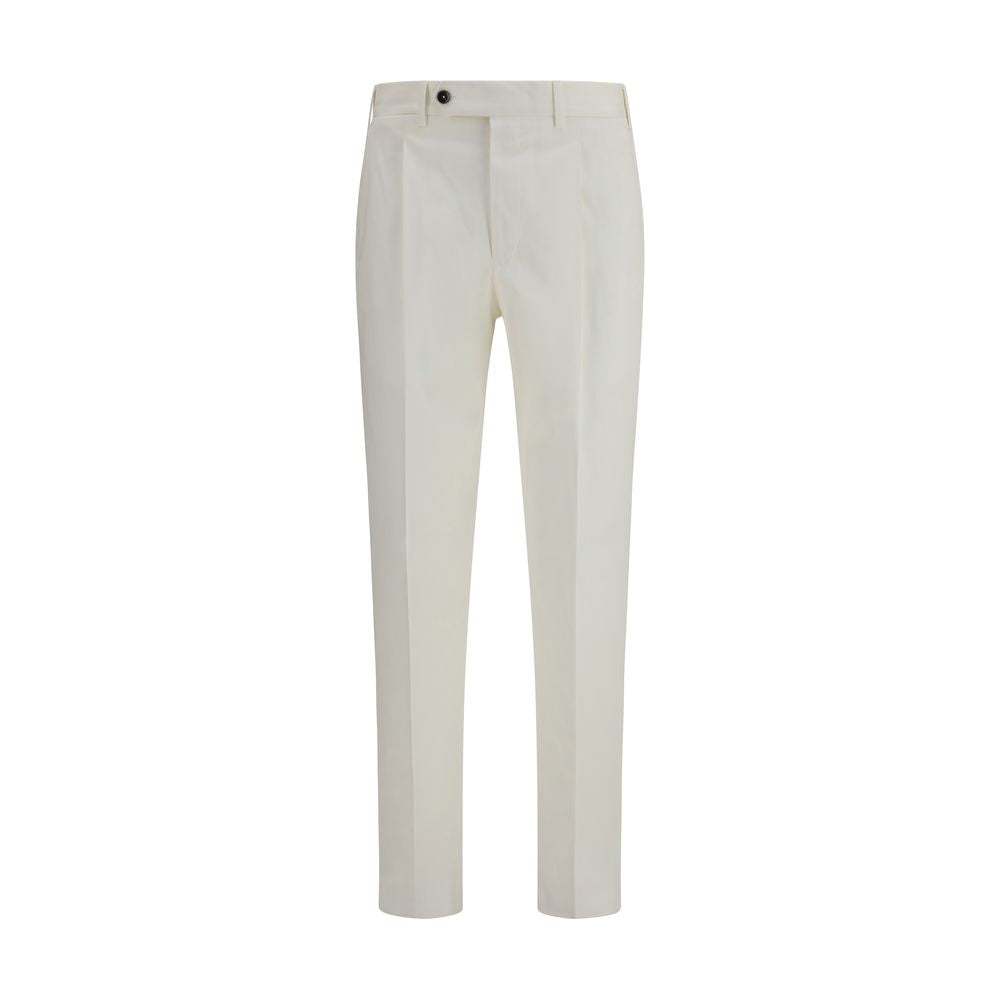 PT Torino Weiße Baumwollhose im Casual-Look