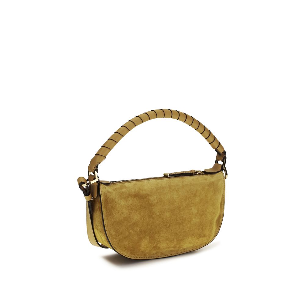 Chloé Braune Kalbsleder Bos Taurus Schultertasche