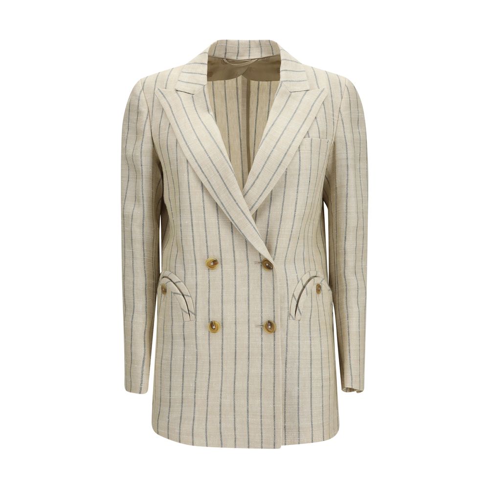 Blazé Milano Beige Leinenblazer