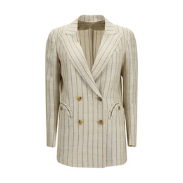 Blazé Milano Beige Leinenblazer