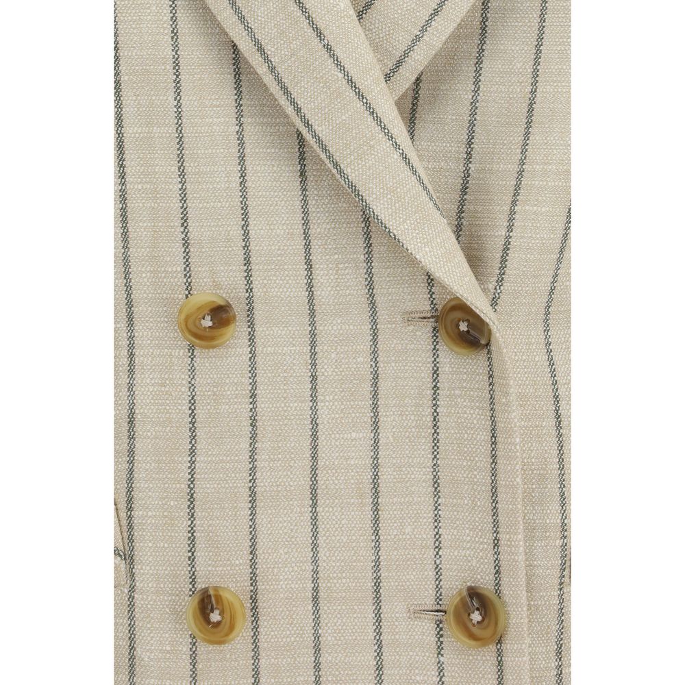 Blazé Milano Beige Leinenblazer