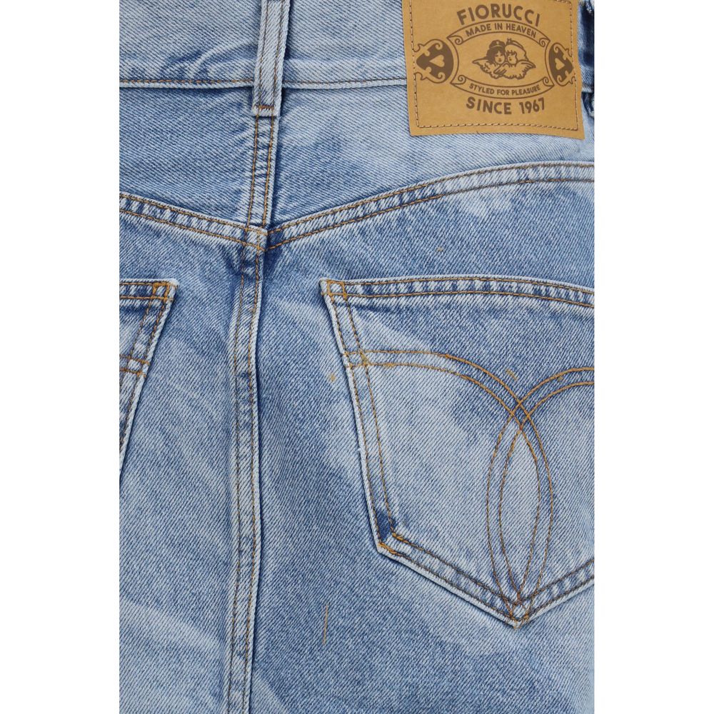 Fiorucci Blaue Jeansrock
