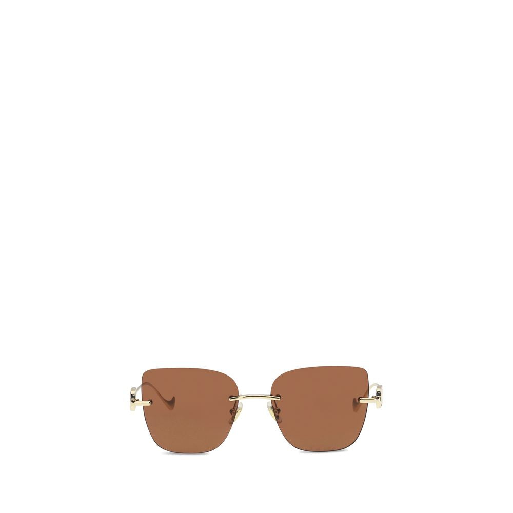 Valentino Garavani Braune Sonnenbrille aus Metall