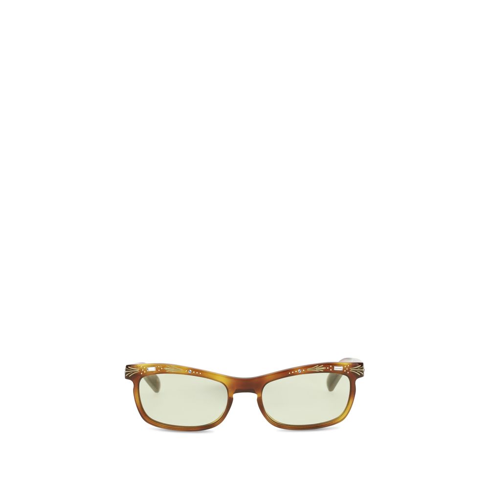 Valentino Garavani Braune Sonnenbrille aus Acetat