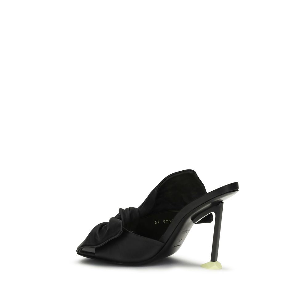 Givenchy Schwarze Lamm Ovis Aries Aries Mules