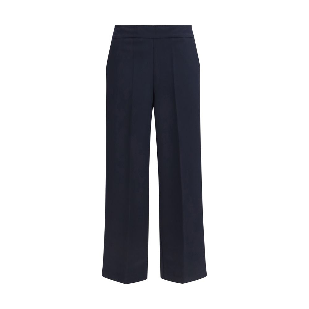 Avenue Montaigne Blaue Freizeithose aus Polyester
